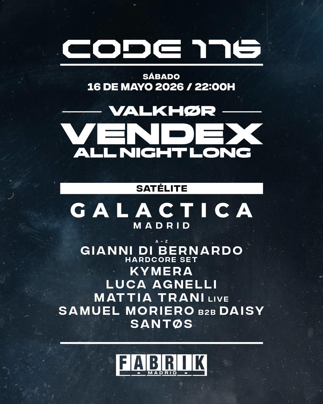 Vendex All Night Long [Fabrik]