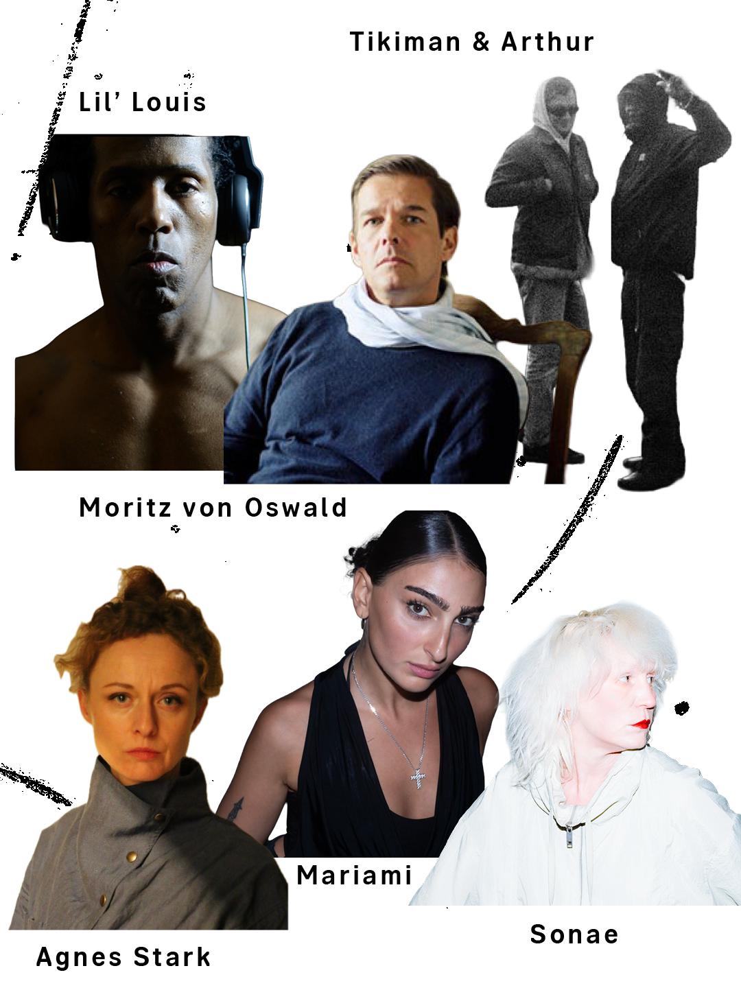 Clubnight - Lil Louis, Moritz Von Oswald, Tikiman & Arthur, Agnes Stark, Mariami, Sonae