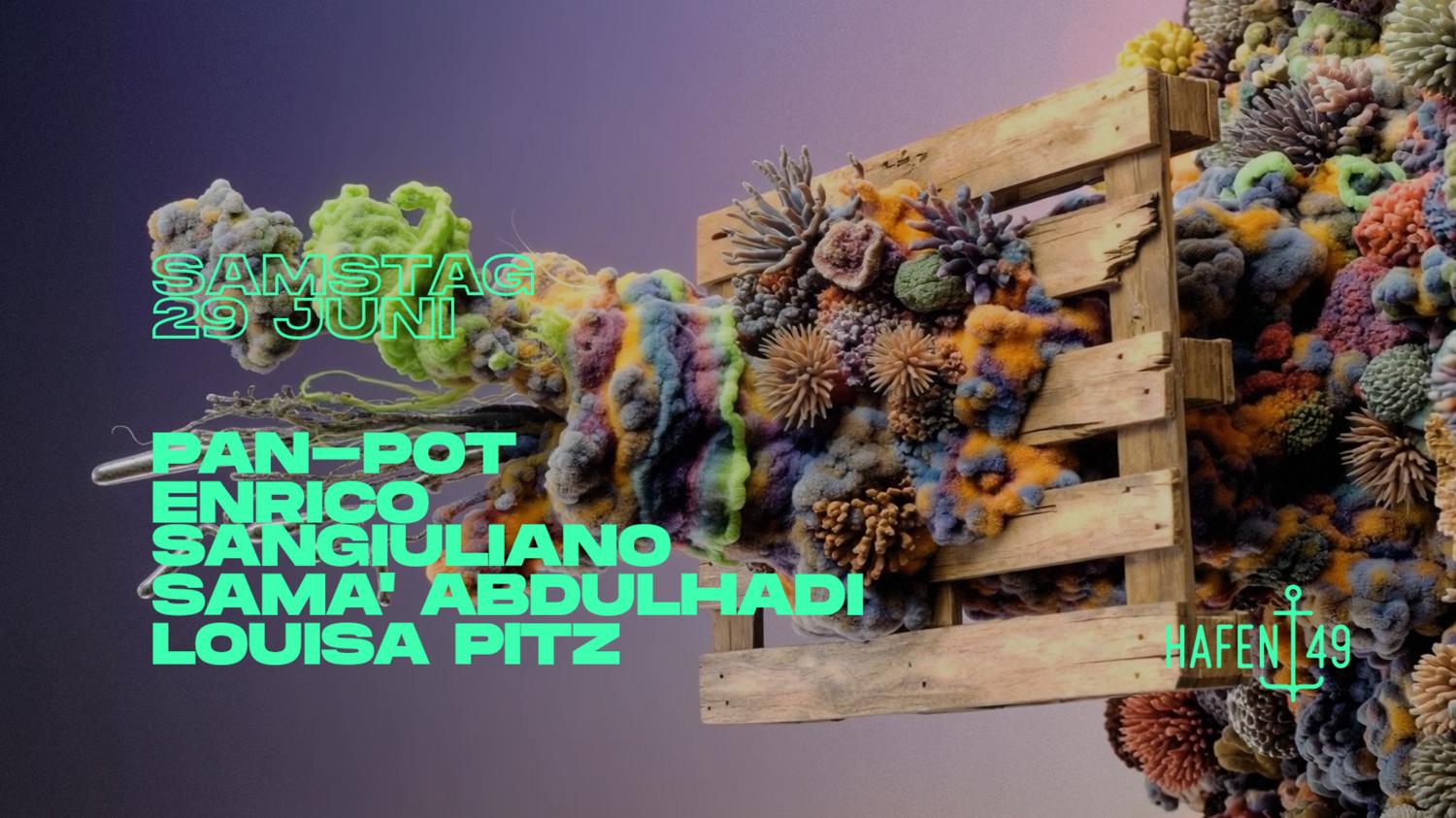 Pan-Pot, Enrico Sangiuliano, Sama' Abdulhadi, Louisa Pitz
