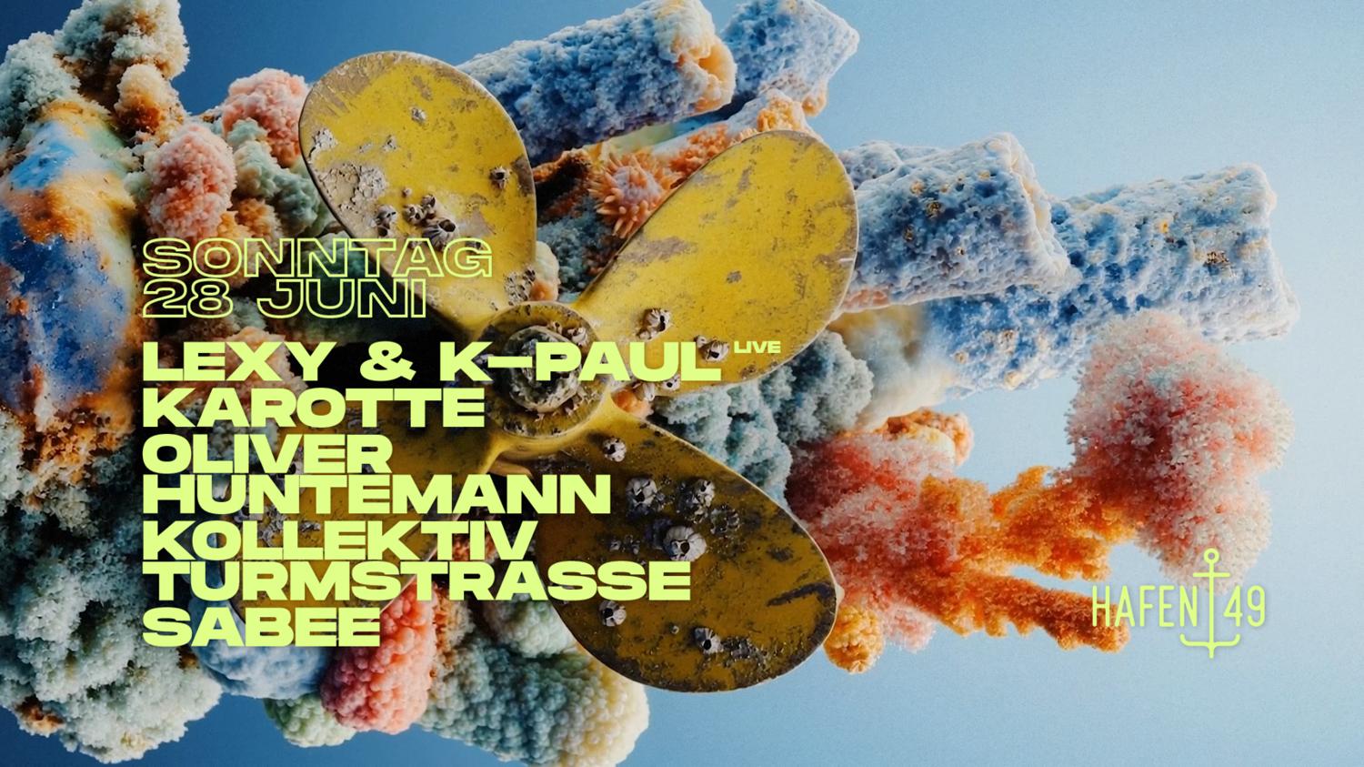 Lexy & K-Paul Live, Oliver Huntemann, Kollektiv Turmstrasse, Britta Arnold, Sabee