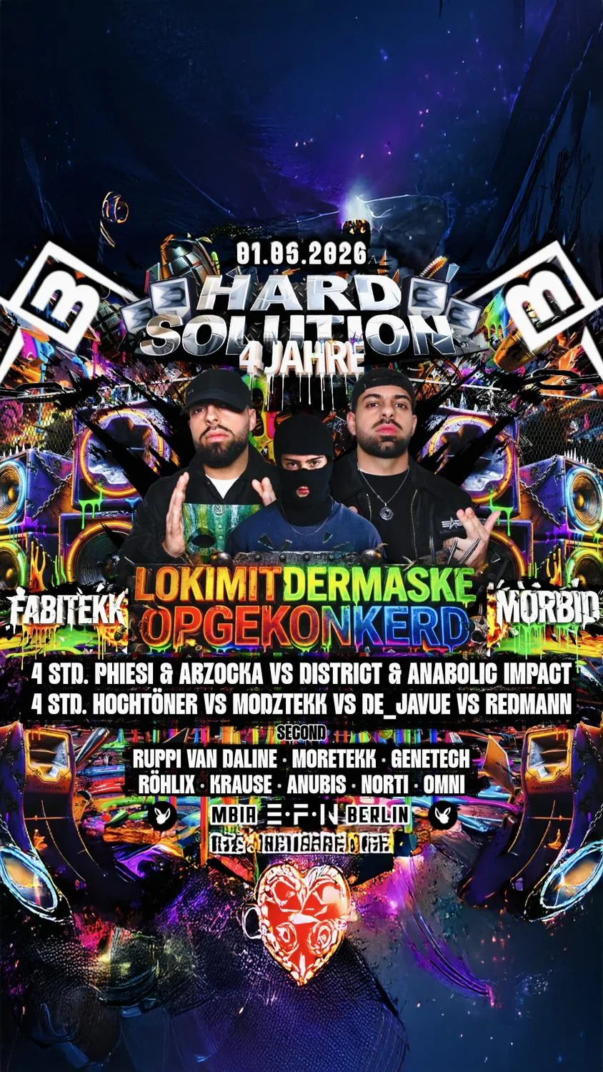 4Y Hard Solution With Lokimitdermaske • Opgekonkerd • Fabitekk • Morbid