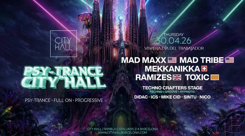 Teuf Kulture Pres. Psy-Trance In City Hall