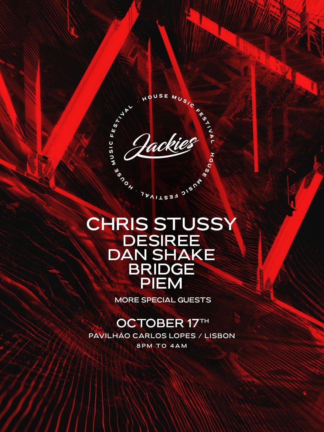 Jackies Lisboa House Music Festival 2026 with Chris Stussy