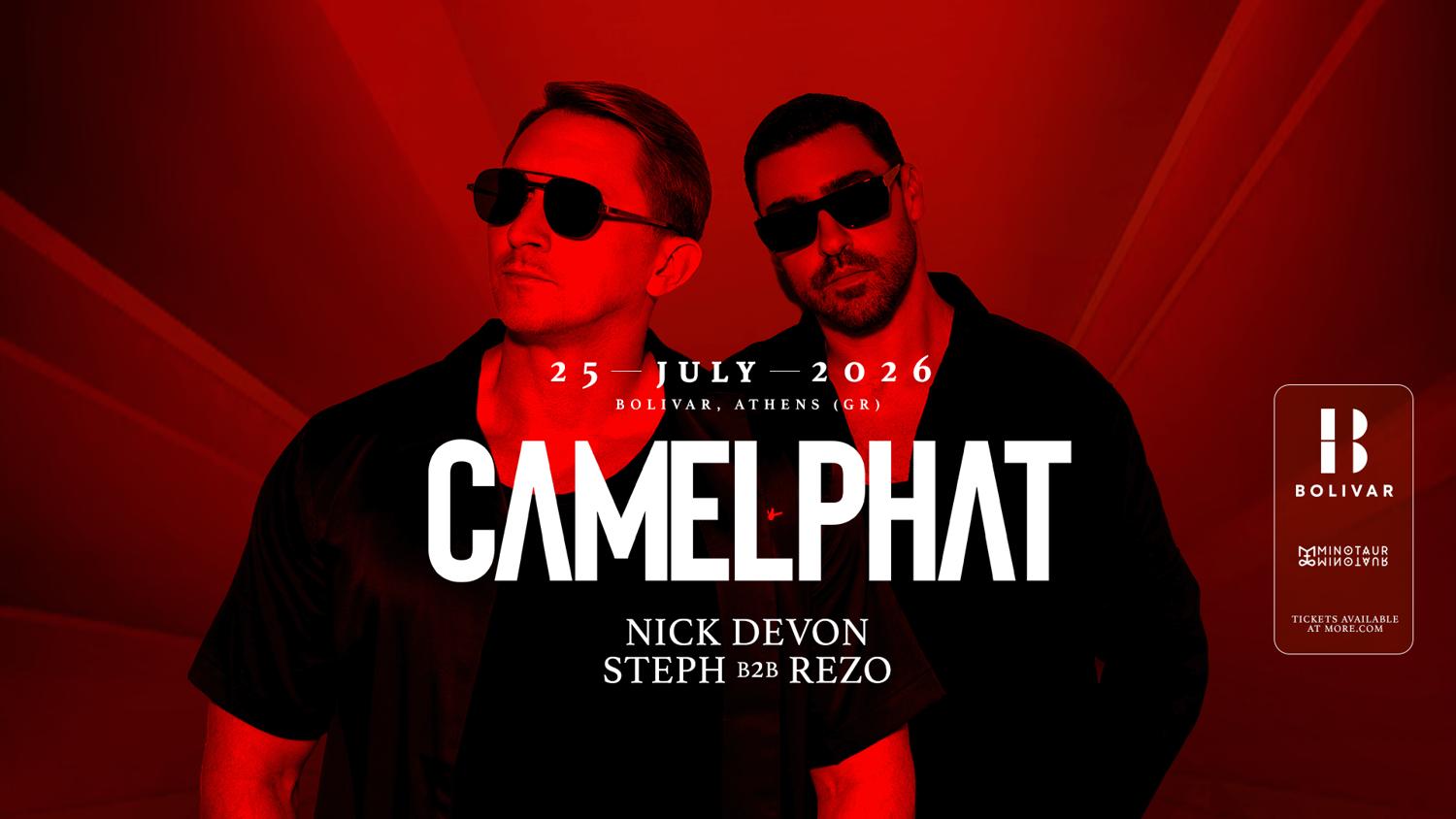 Camelphat I Sat July 25 I Bolivar