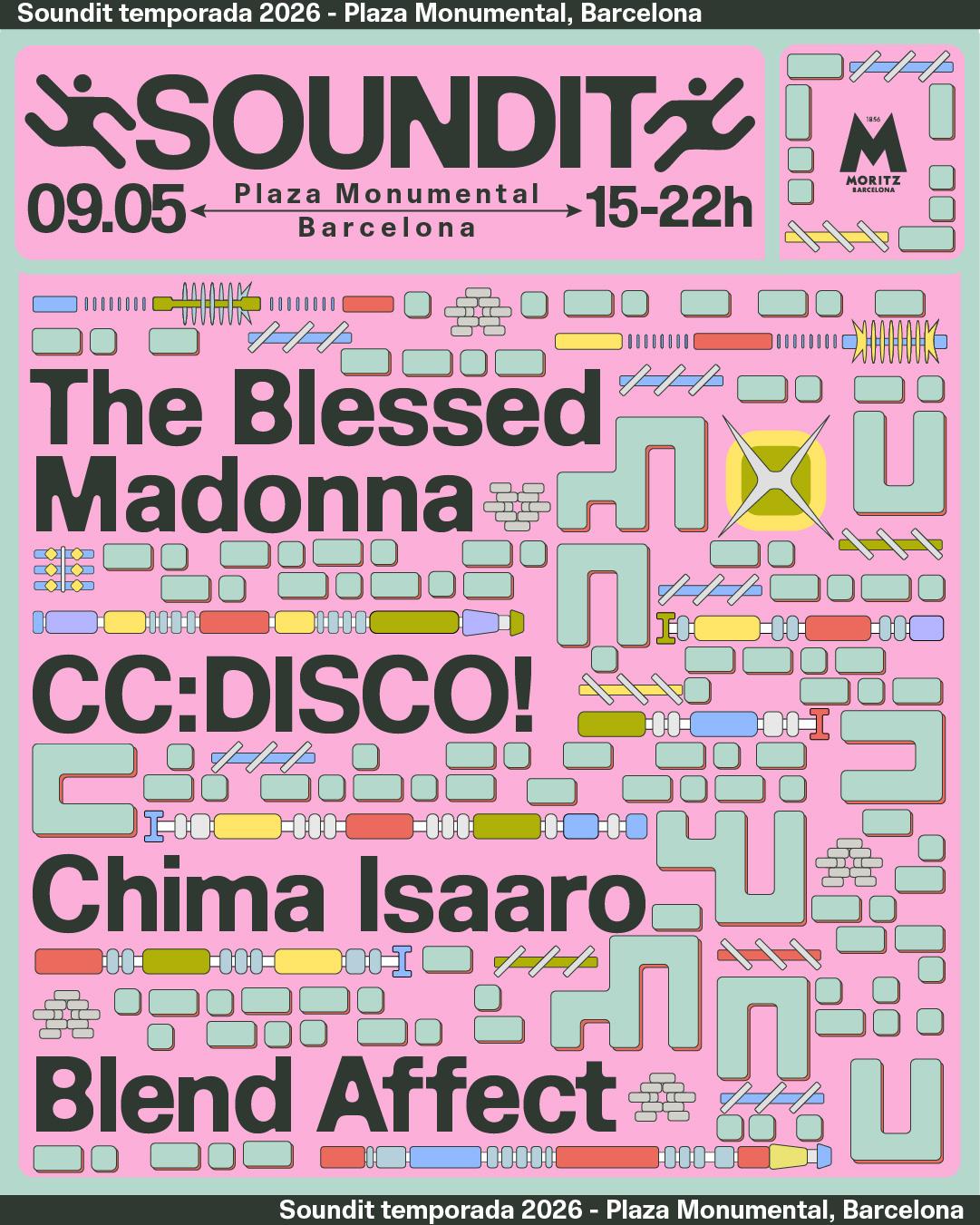 Soundit Plaza: The Blessed Madonna, Cc:Disco!, Chima Isaaro, Blend Affect