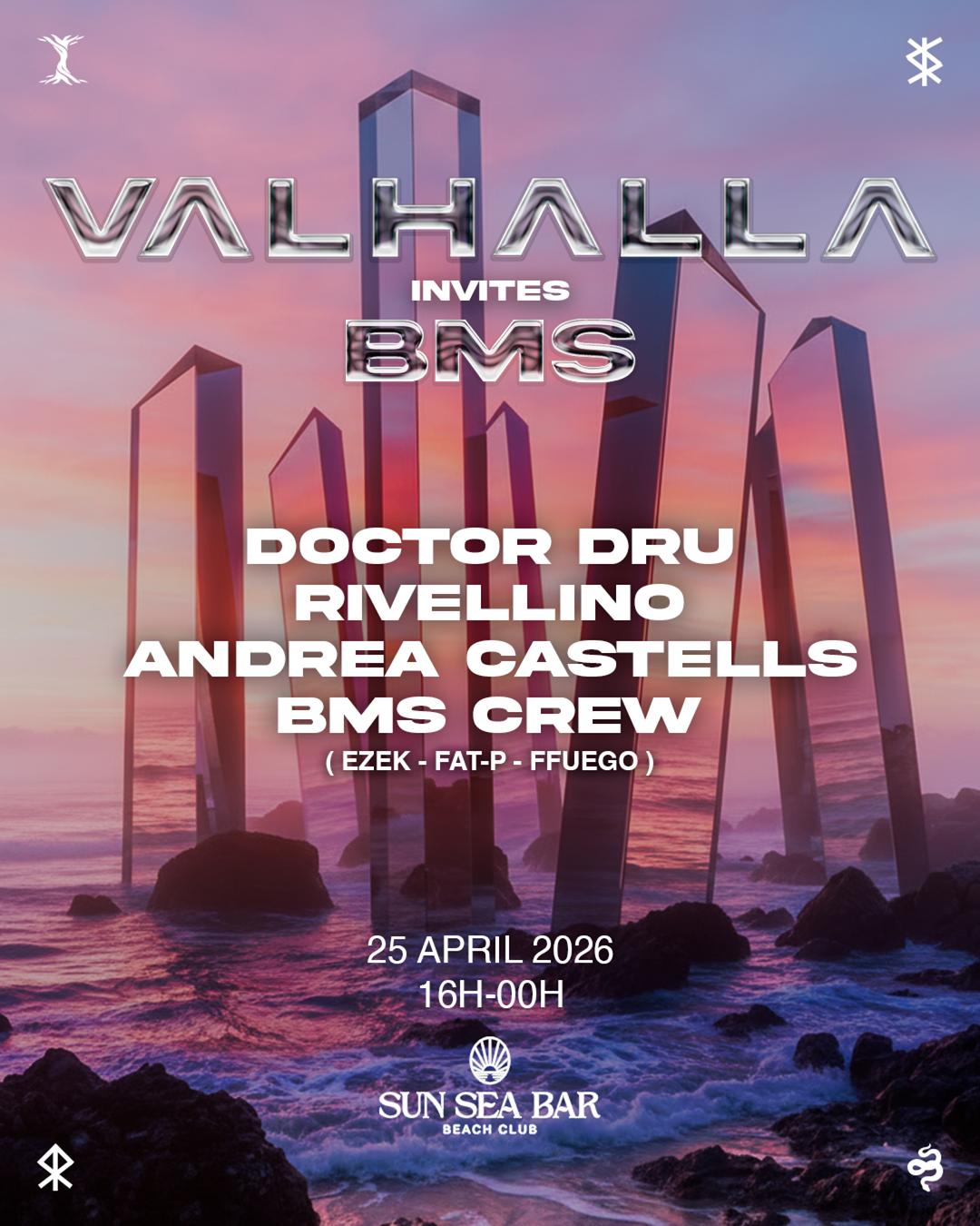 Free Beach Party: Valhalla Invites Bms W Doctor Dru