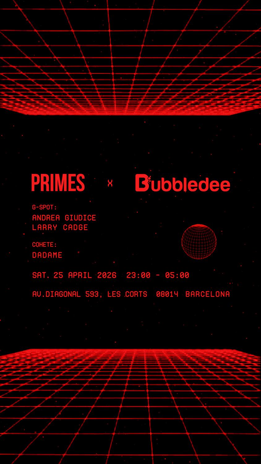 Bubbledee X Primes: House Music Heaven In Barcelona - 2 Rooms All Night At G-Spot Club