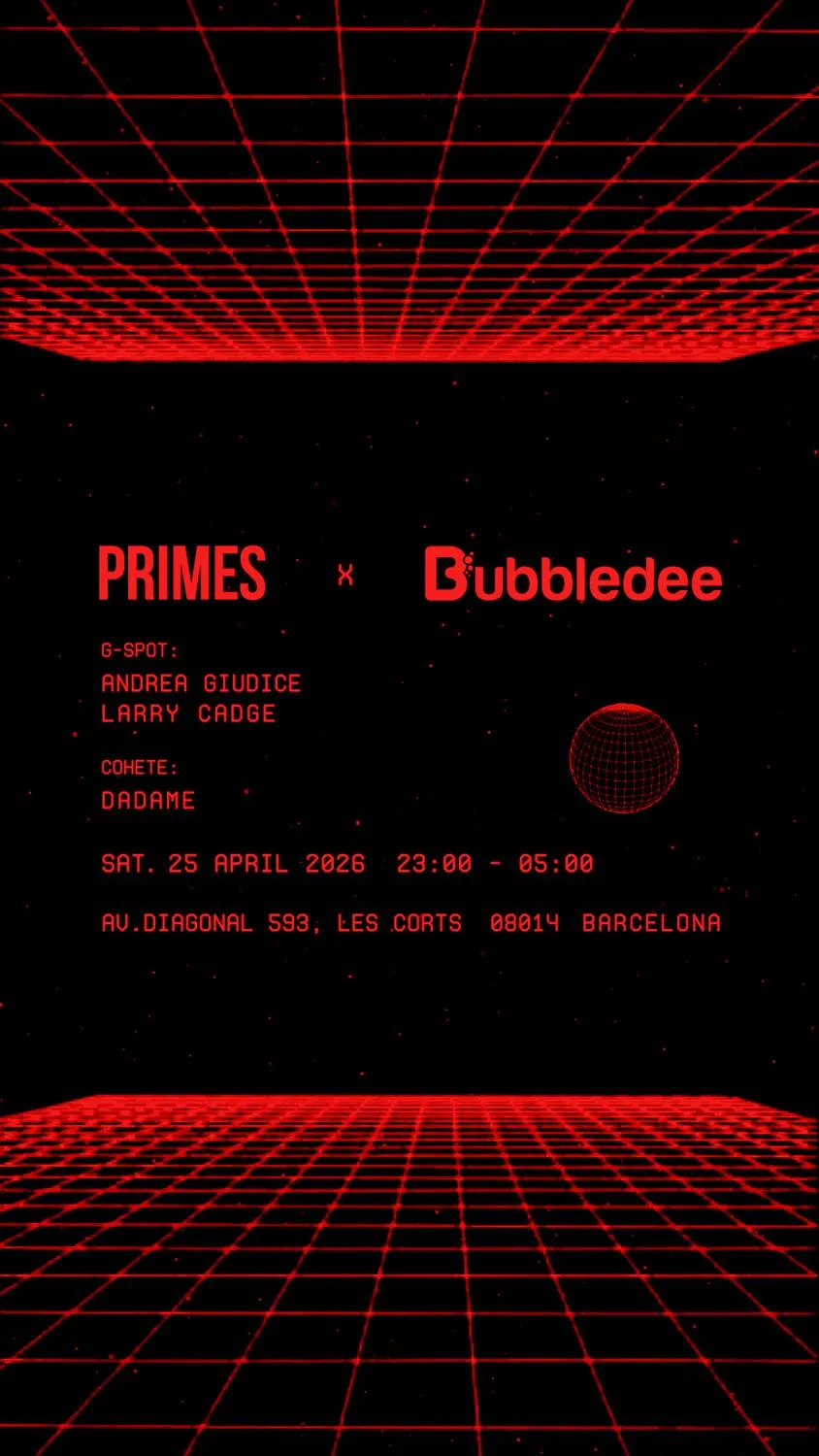 Bubbledee X Primes: House Music Heaven In Barcelona - 2 Rooms All Night At G-Spot Club