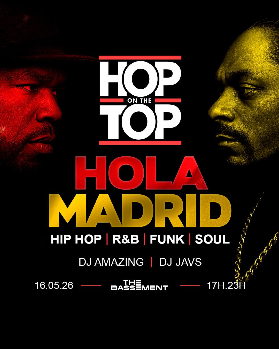 Hop On The Top Madrid - Hip Hop / R&B / Funk / Soul - New Location