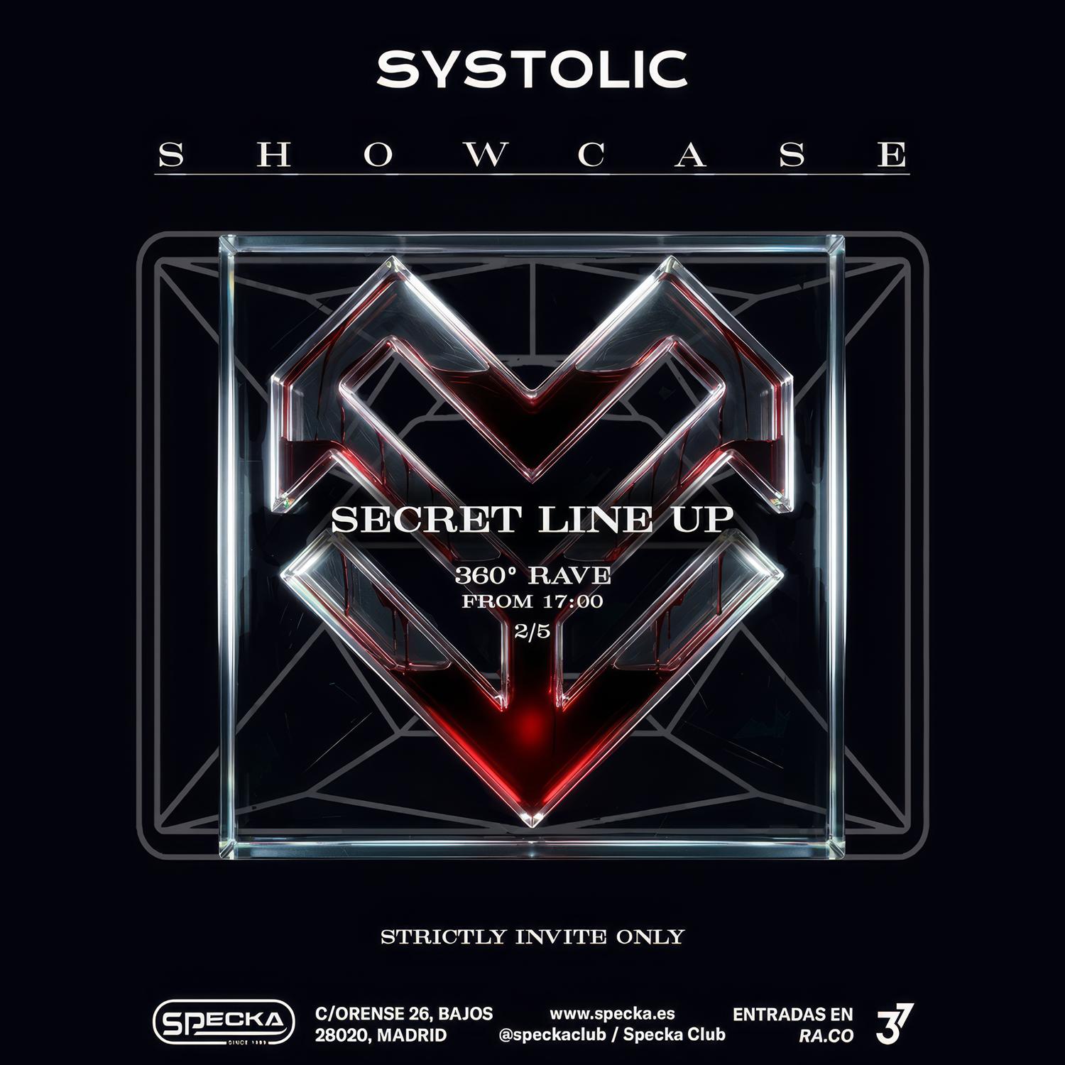 Systolic Showcase 360° Rave - Specka Club Tardes