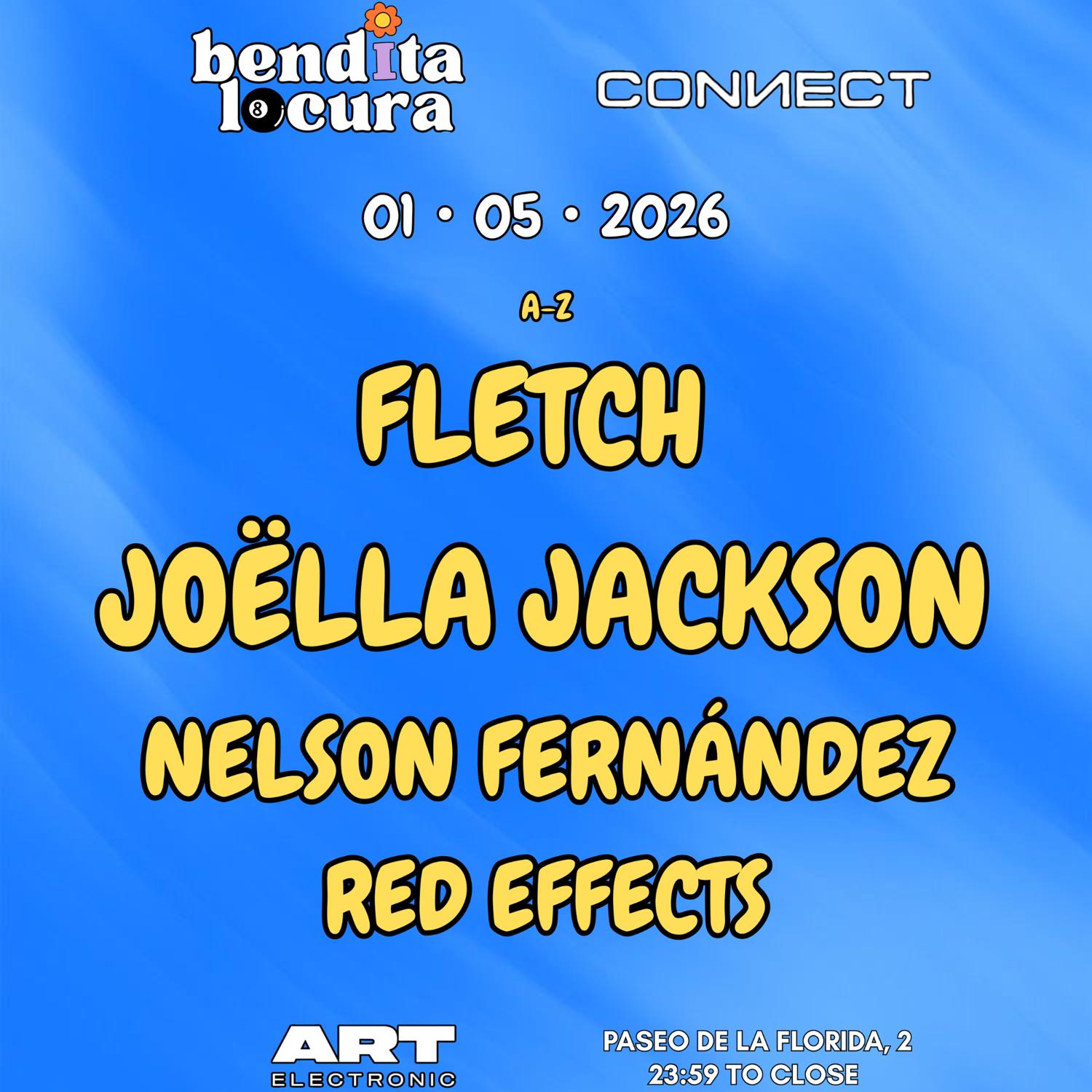 Bendita Locura × Connect Presents: Fletch & Joella Jackson