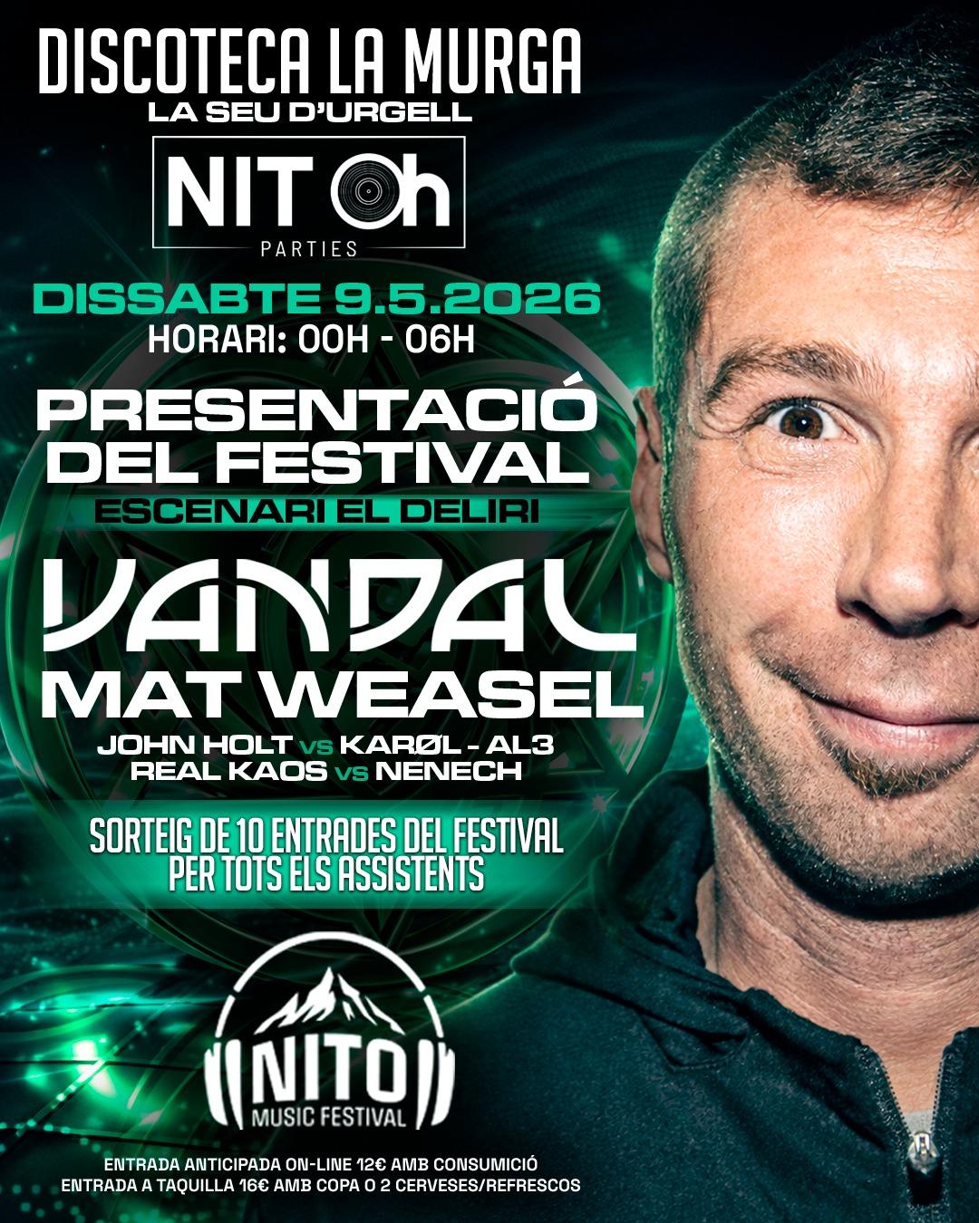 Nit Oh Kaotik Presenta El Delri Stage - Nmf