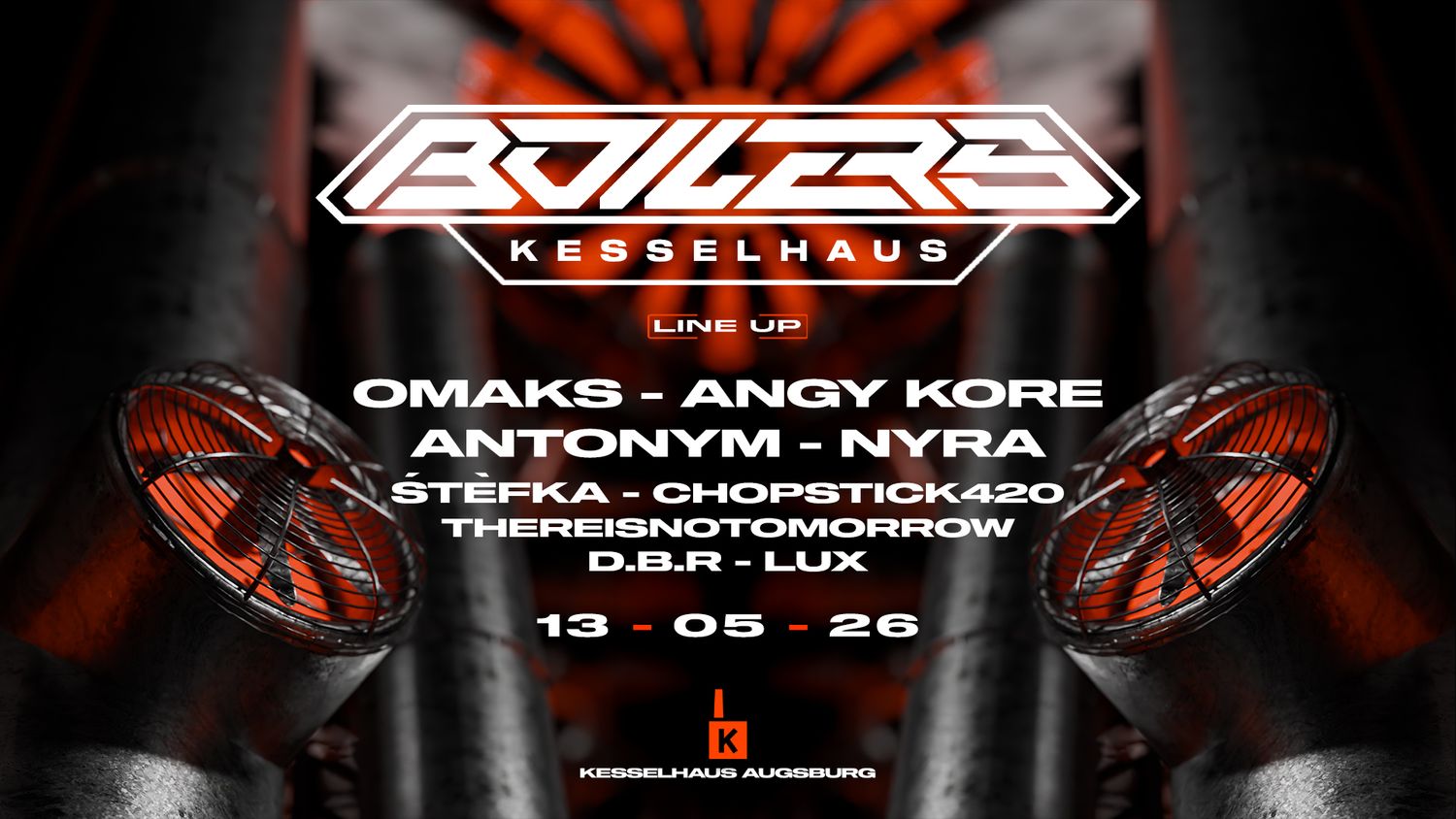 BOILERS FESTIVAL with Antonym, AnGy KoRe, Nyra, OMAKS