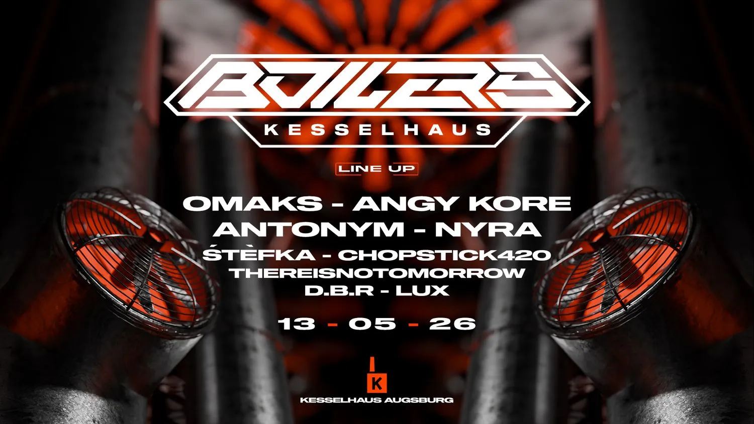 BOILERS FESTIVAL with Antonym, AnGy KoRe, Nyra, OMAKS