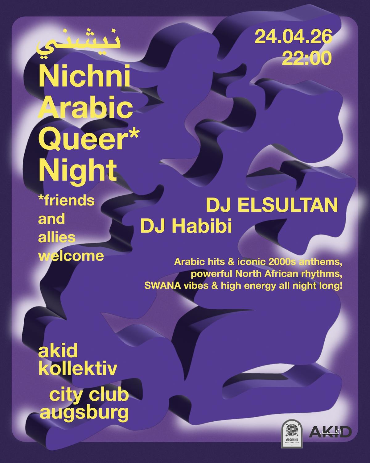 Nichni Arabic Queer Night