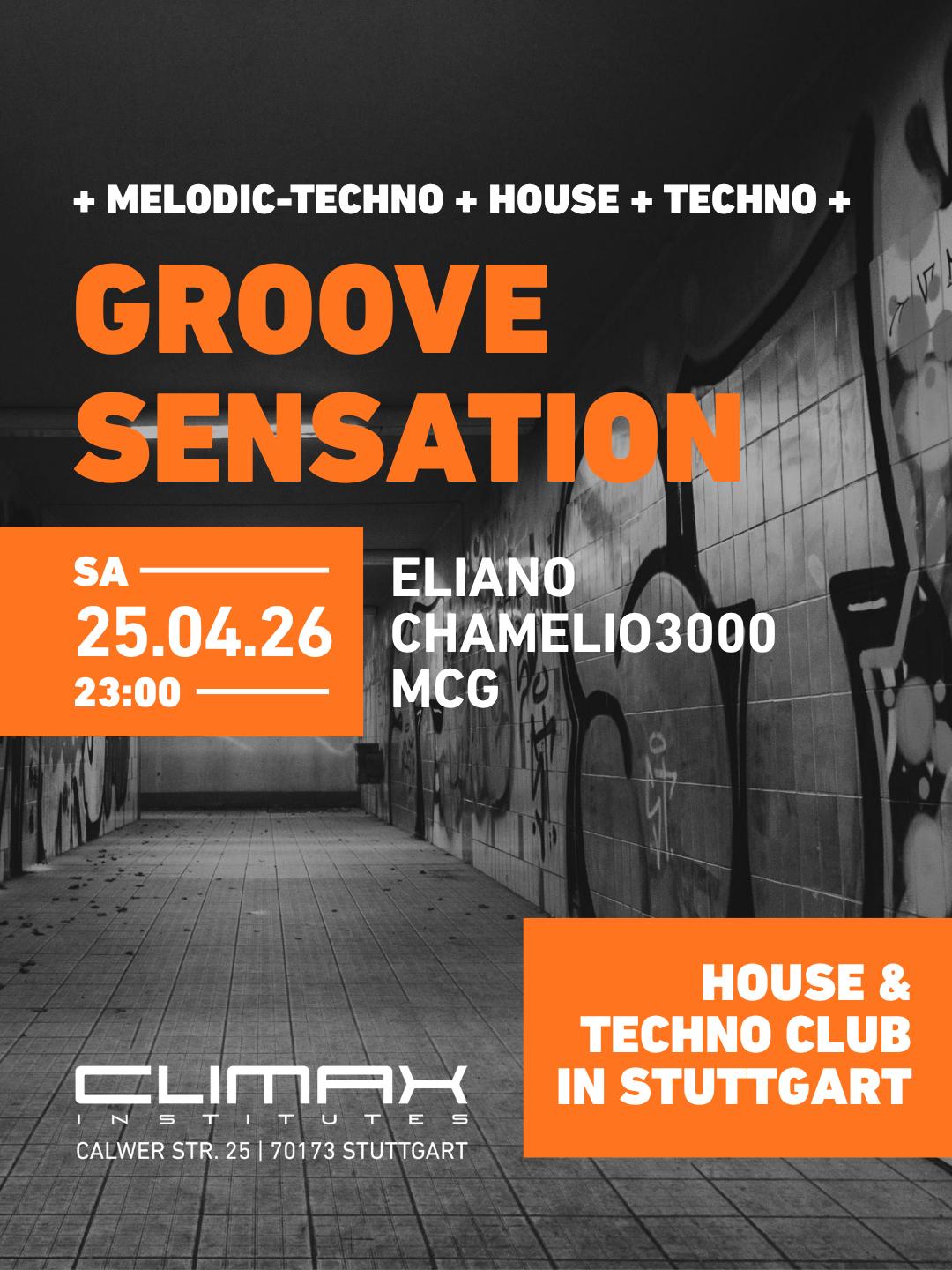 Groove Sensation W/Mcg, Eliano, Chamelio300