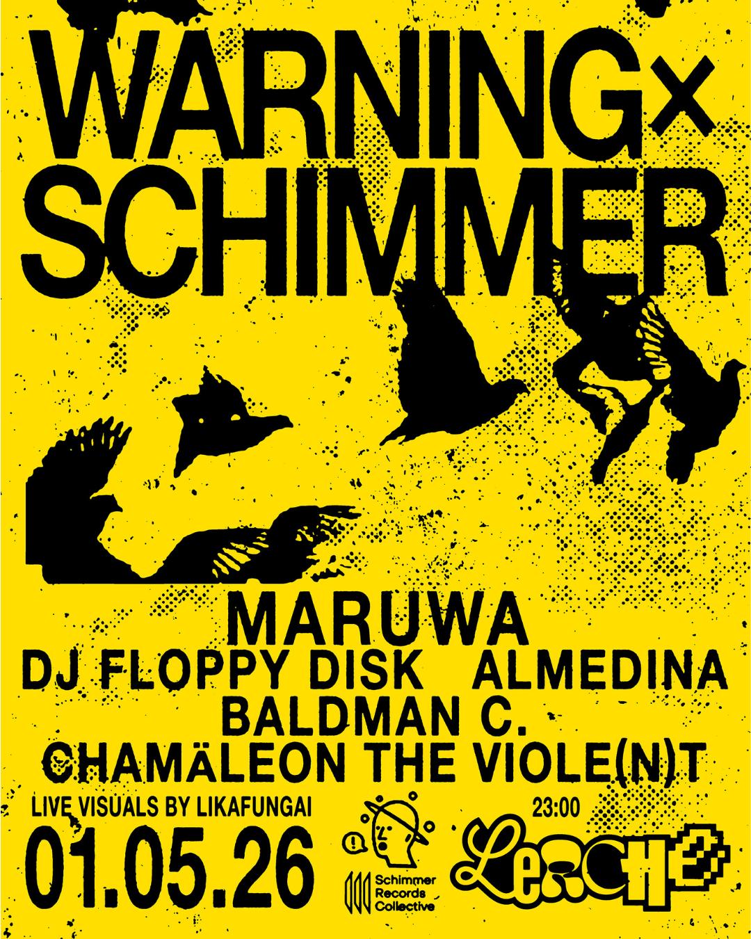Warning X Schimmer