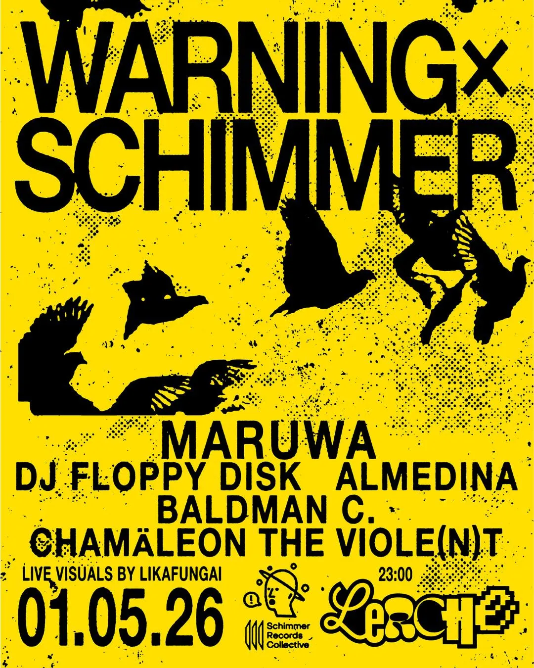 Warning X Schimmer