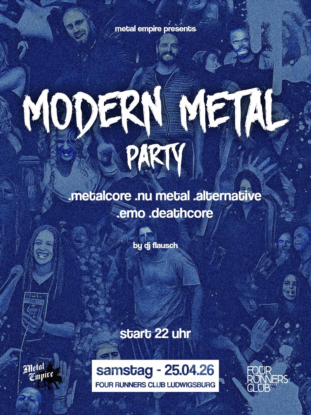 Modern Metal Party Ludwigsburg By Metal Empire - Metalcore, Deathcore, Alternative Rock, Etc