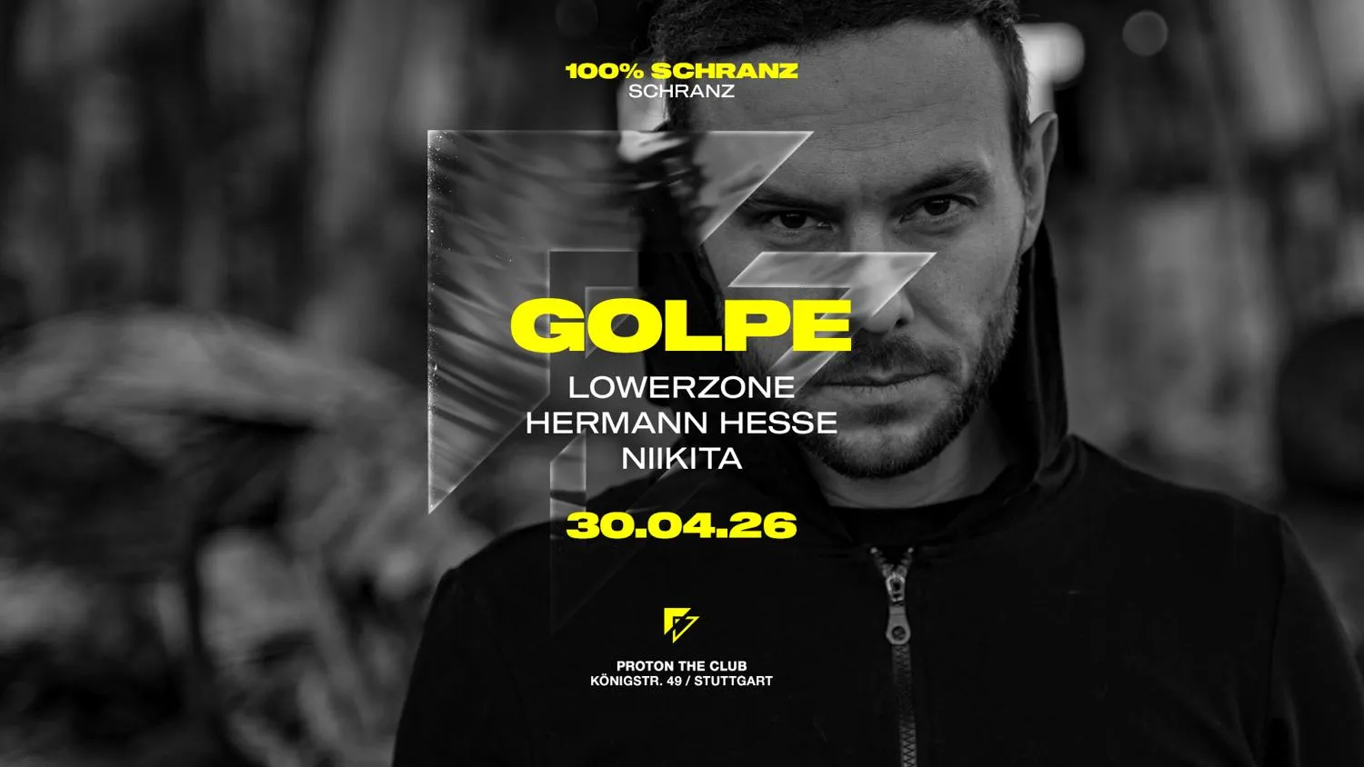 100% Schranz Pres. Golpe