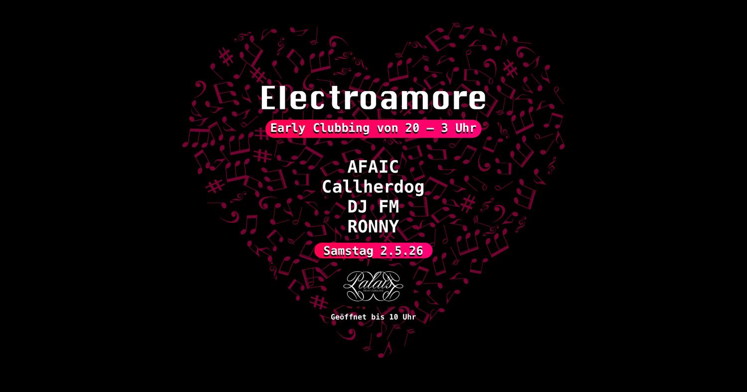 Early Clubbing Mit Electroamore Im Palais