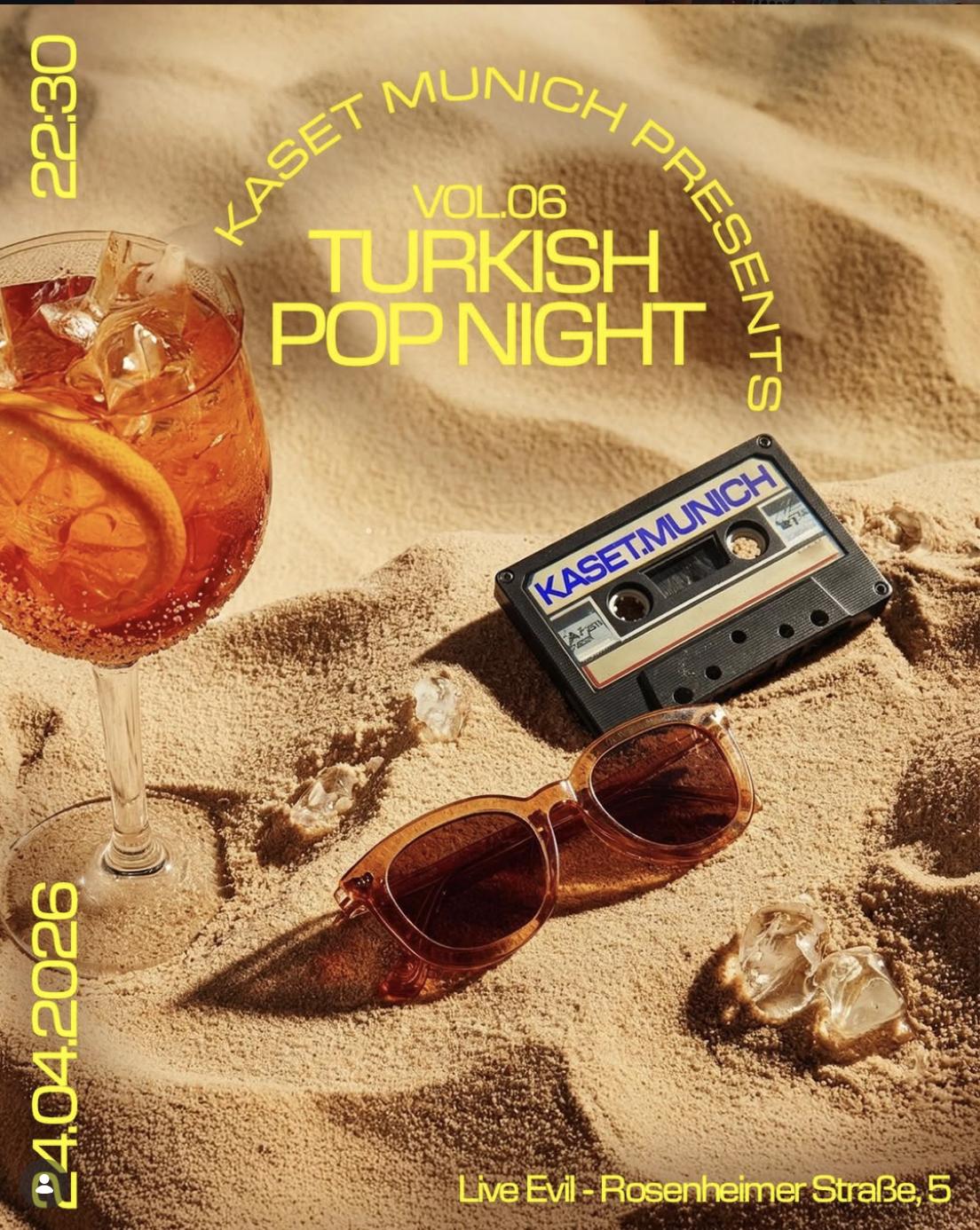 Turkish Pop Night Vol. 6 By Kaset