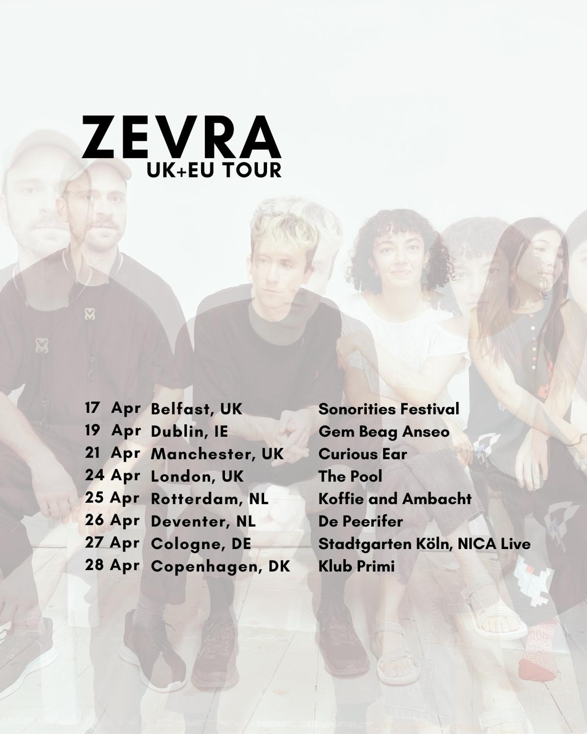 Nica Live: Zevra – Niloufar Shiri, Matthew Ryals, Fan-Qi Wu, Jonas Engel