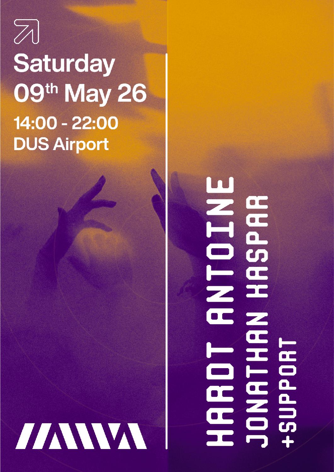 Hawā Open Air At Dus Airport With Hardt Antoine - Saturday, 09.05.2026