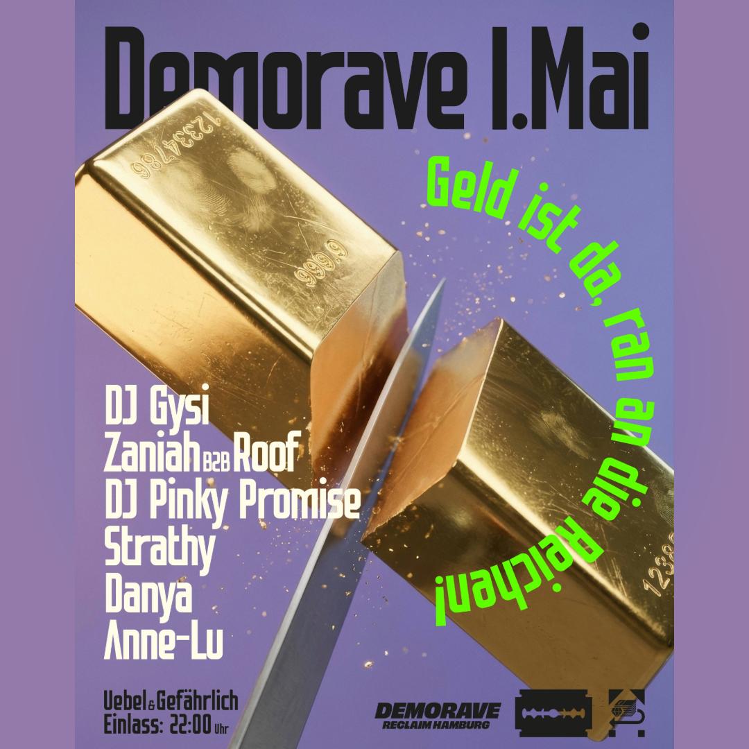 Demorave 1. Mai (Clubnacht)