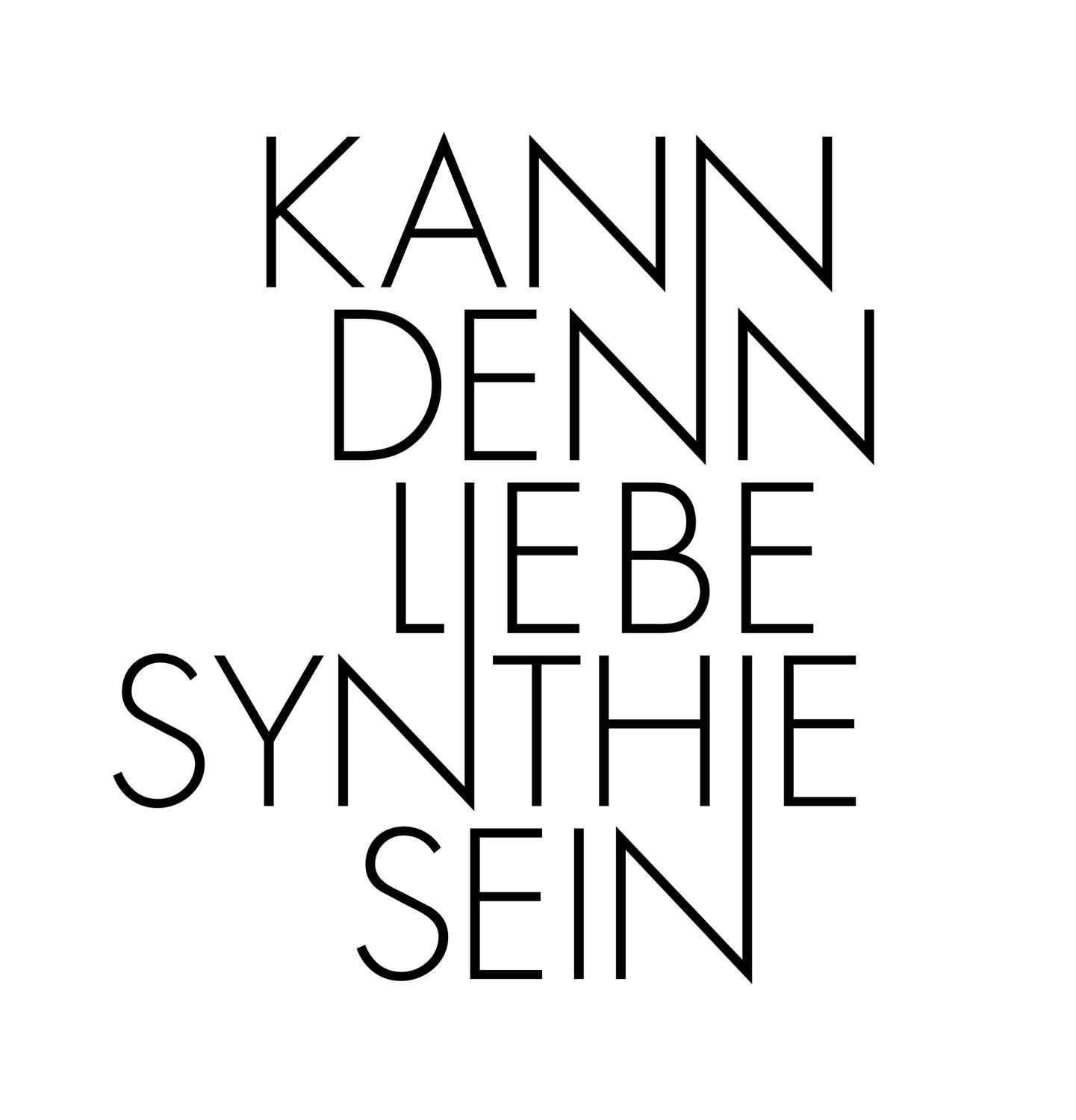 Kann Denn Liebe Synthie Sein? With Katja Ruge, Richard Fearless