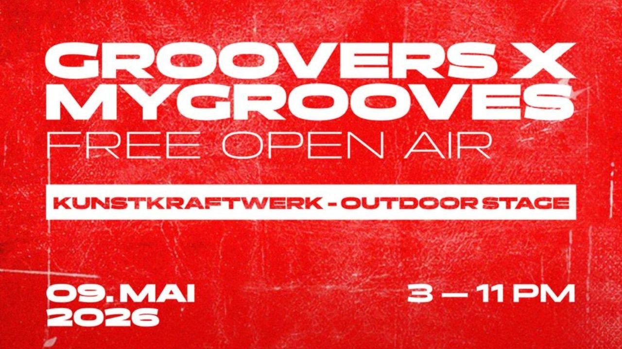 Free Day Rave - Groovers X Mygrooves - At Kunstkraftwerk Leipzig 