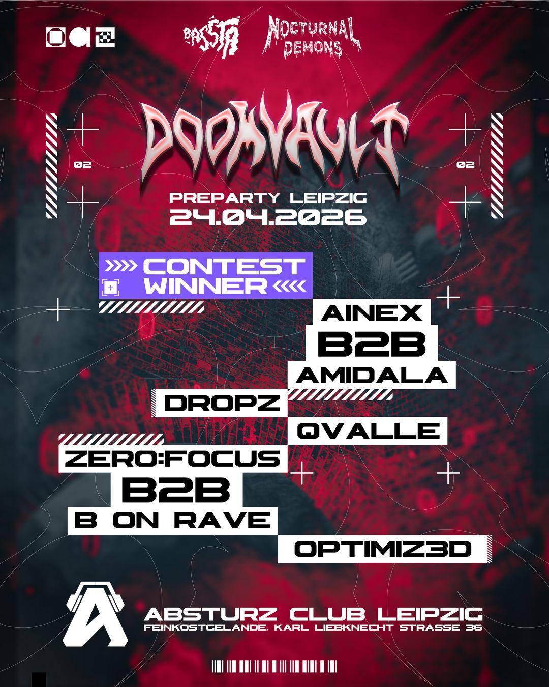 Doomvault Pre-Party - By Bassta X Nocturnal Demons 