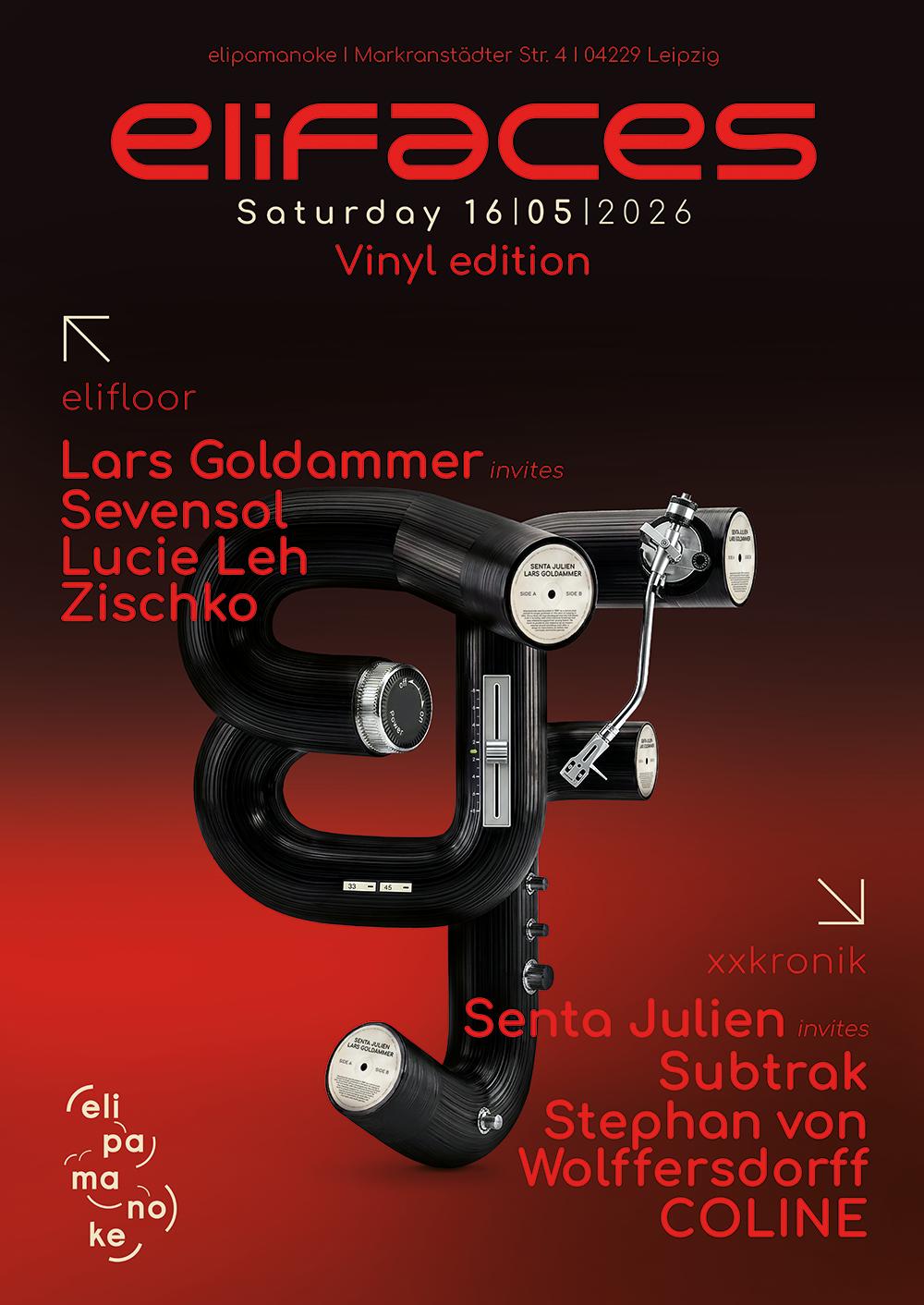 Elifaces #3 Hosted By Senta Julien And Lars Goldammer (Vinyl Edition)