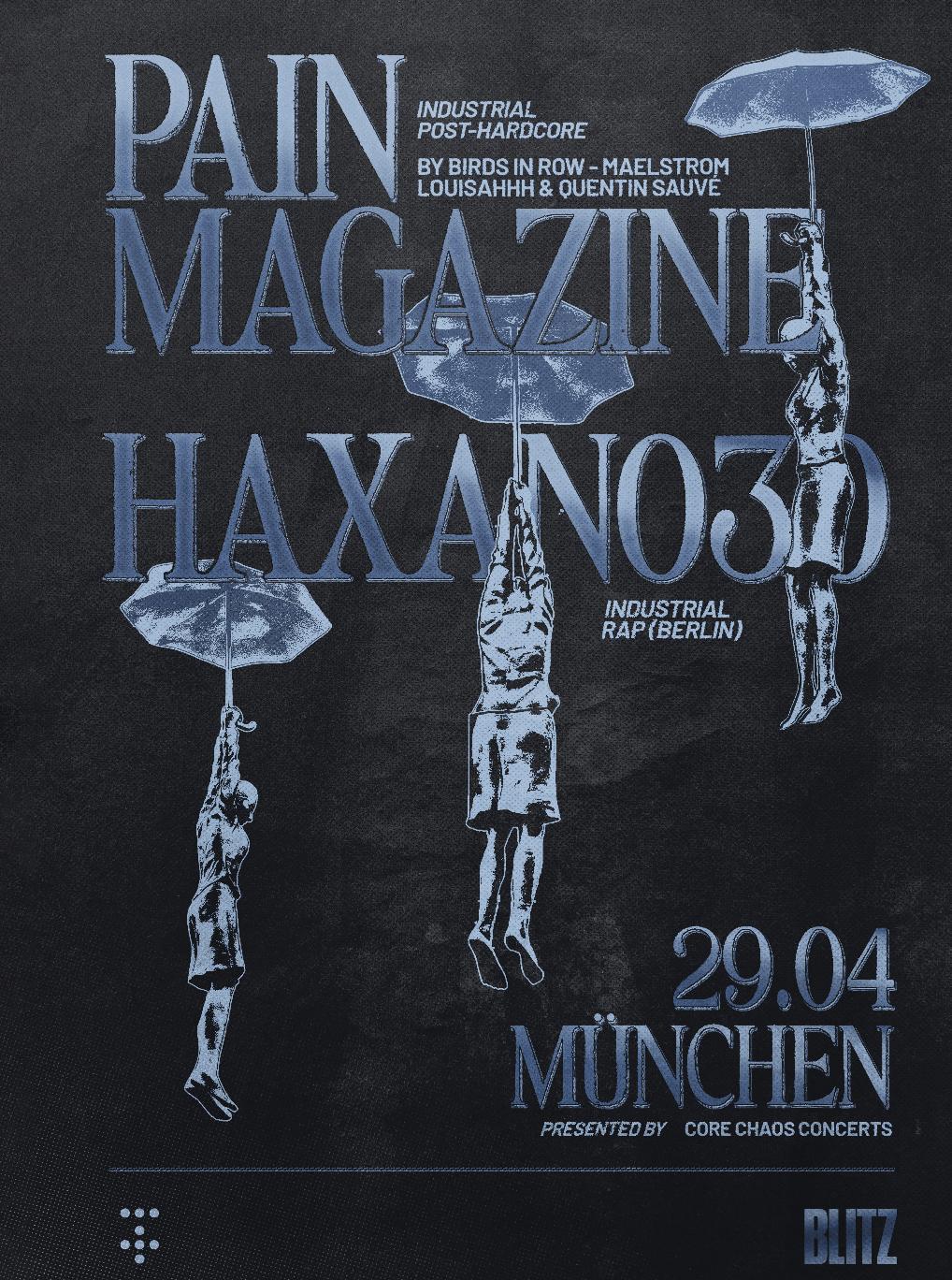 Live: Corechaos With Haxan030, Pain Magazine