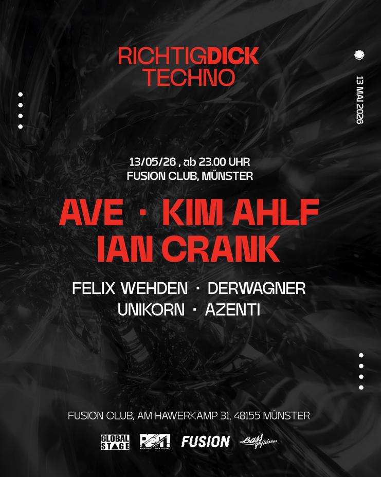 Richtig Dick Techno! With Ave, Kim Ahlf, Ian Crank
