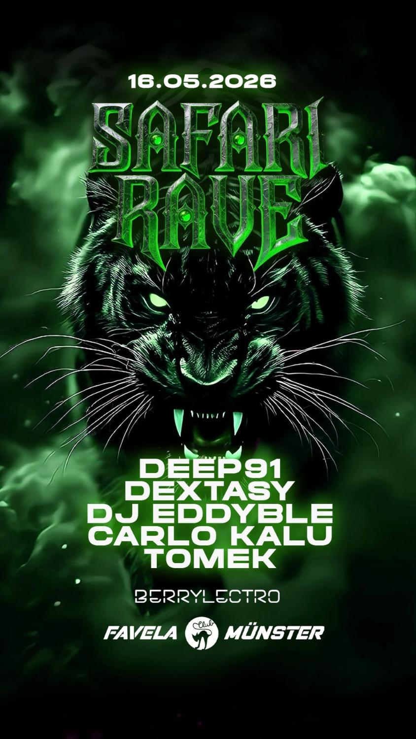 Safari Rave With Carlo Kalu, Dextasy, Deep91 Uvm