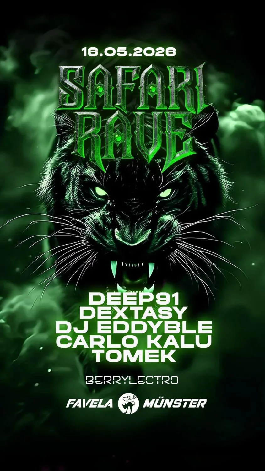 Safari Rave With Carlo Kalu, Dextasy, Deep91 Uvm