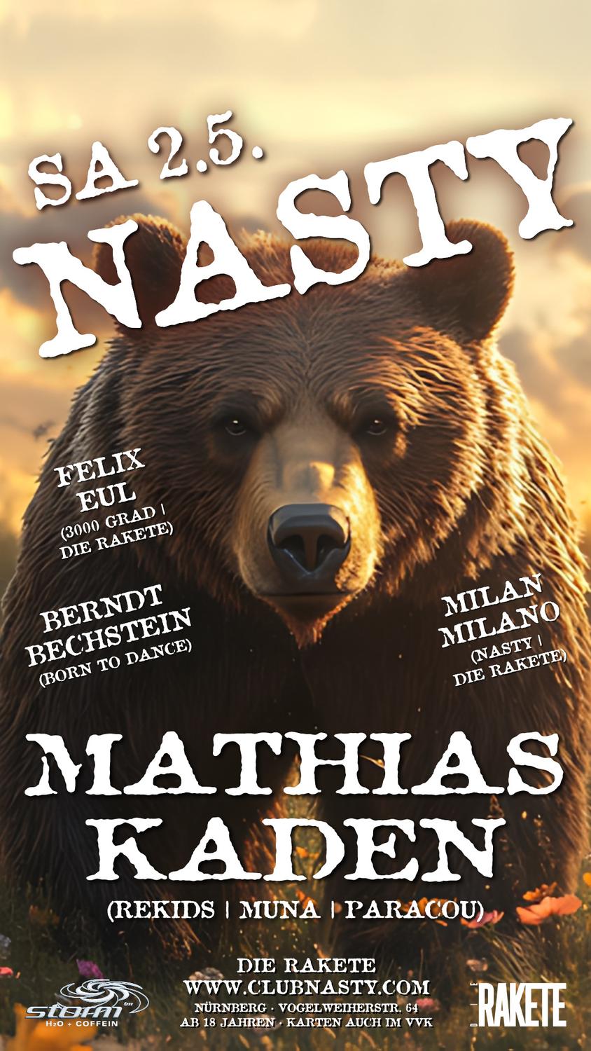 Nasty Pres. Matthias Kaaden