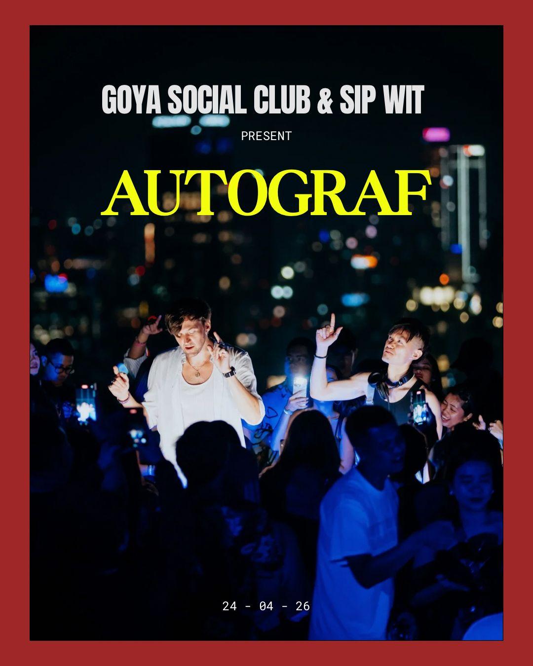 Autograf @&nbsp;Goya Social Club
