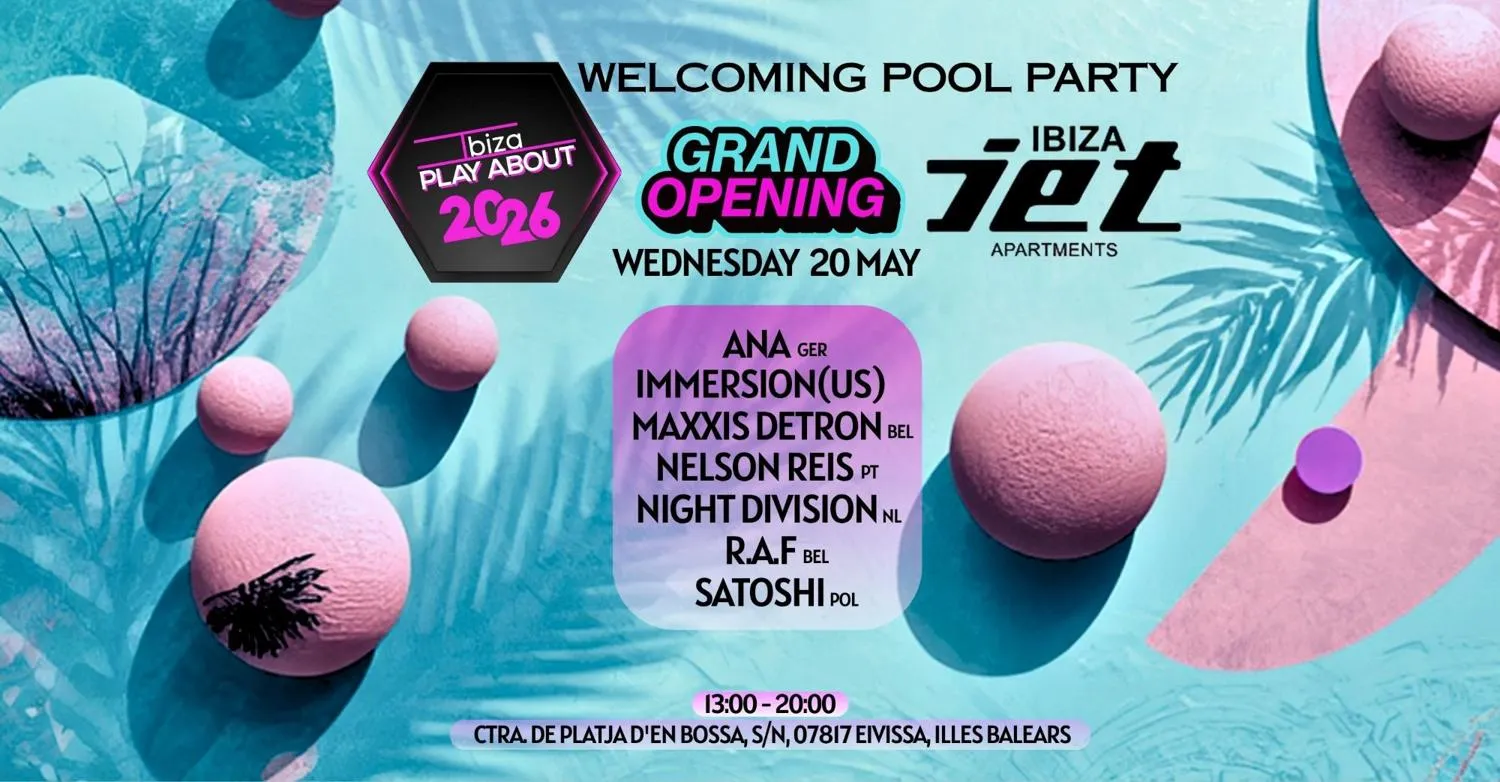 Opening Pool Party At Jet Ibiza