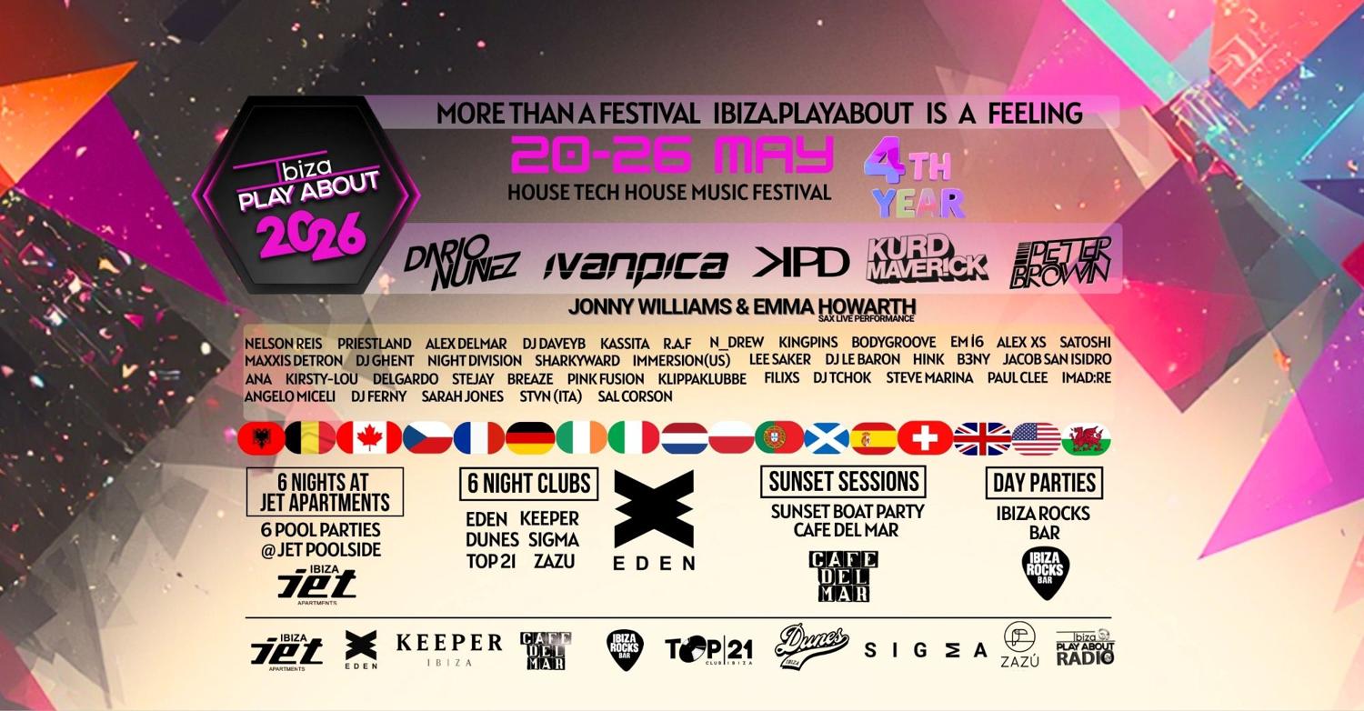 Ibiza.Playabout 2026 House Music Festival
