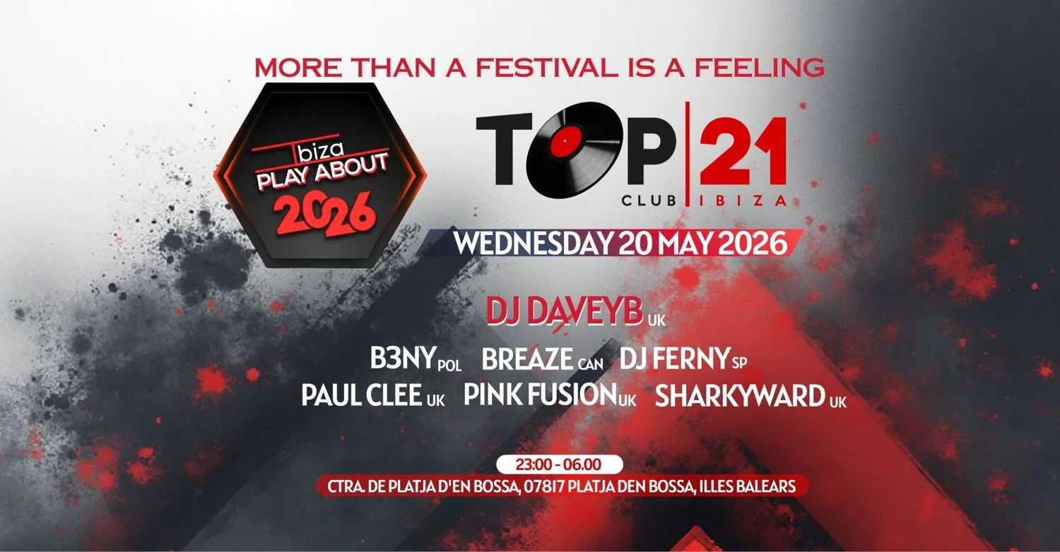 Opening Night Club Party At Top 21 Ibiza