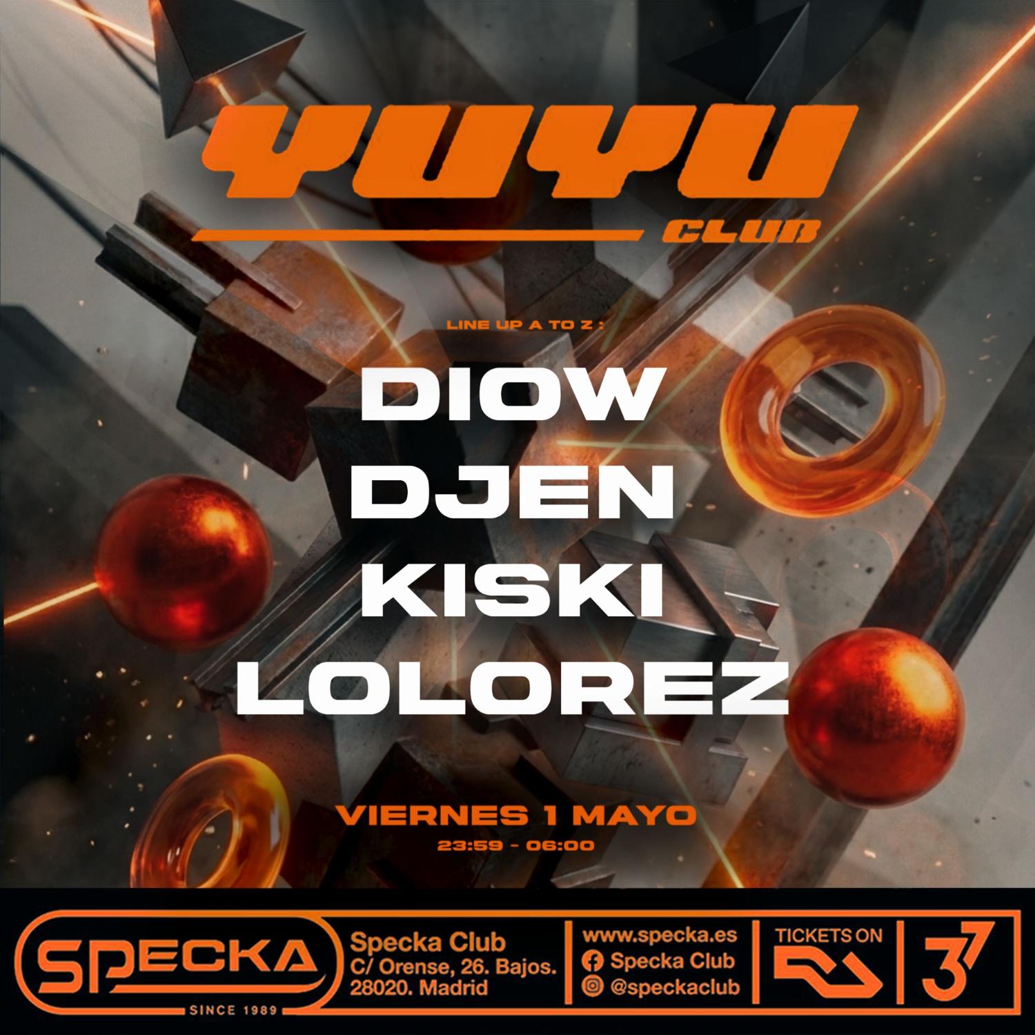 Yuyu Techno Club - Specka Club
