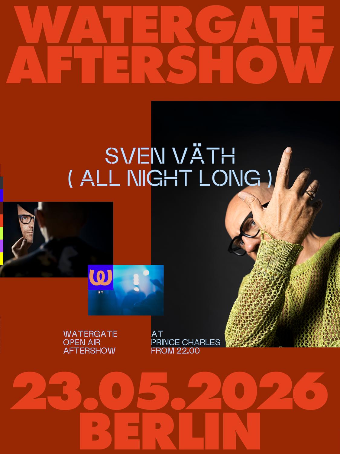 Watergate Open Air – Aftershow With Sven Väth