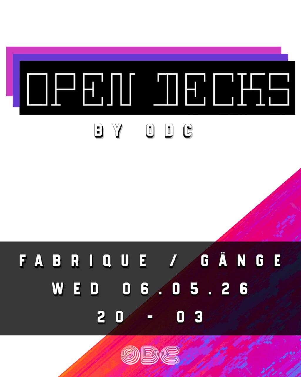 Open Decks At Gängeviertel