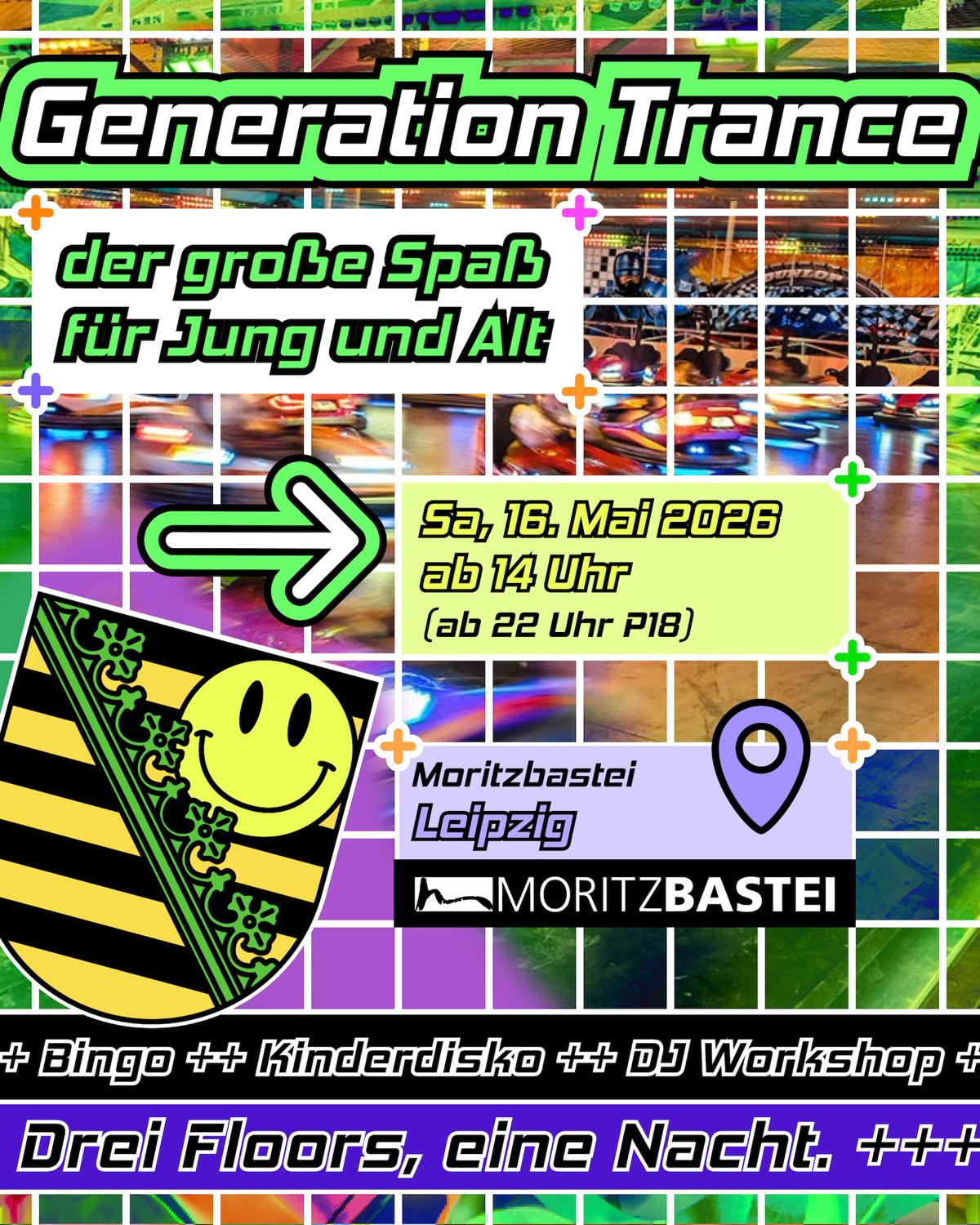 Sachsentrance - Generation Trance - Die Mehrgenerationen Party