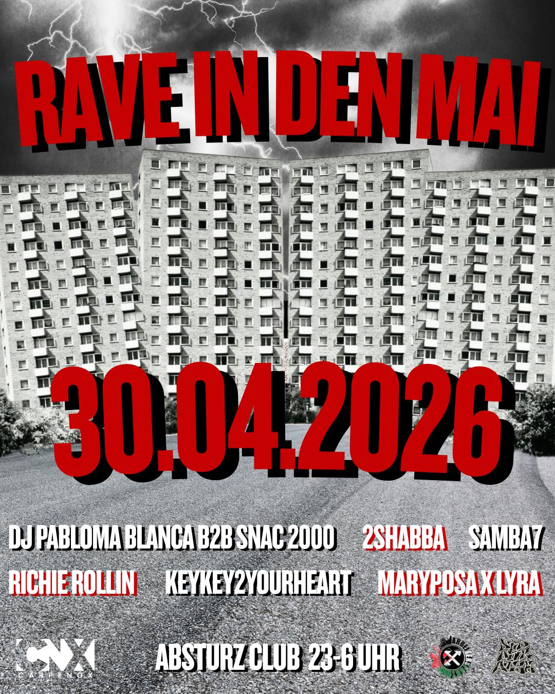 Rave In Den Mai - Soli-Party Von Carpenox & Südostachse