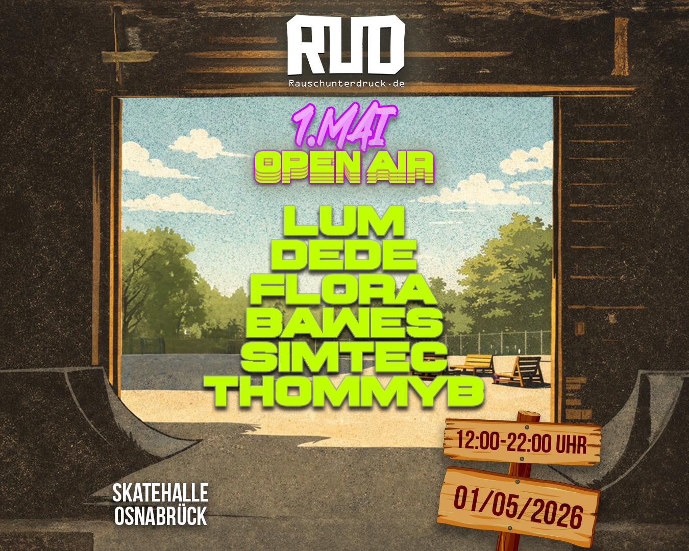 Rauschunterdruck 1 Mai Open Air 2026