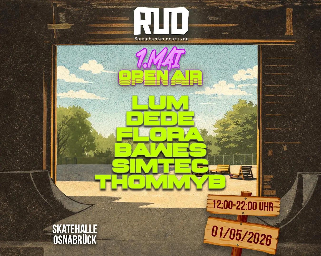 Rauschunterdruck 1 Mai Open Air 2026