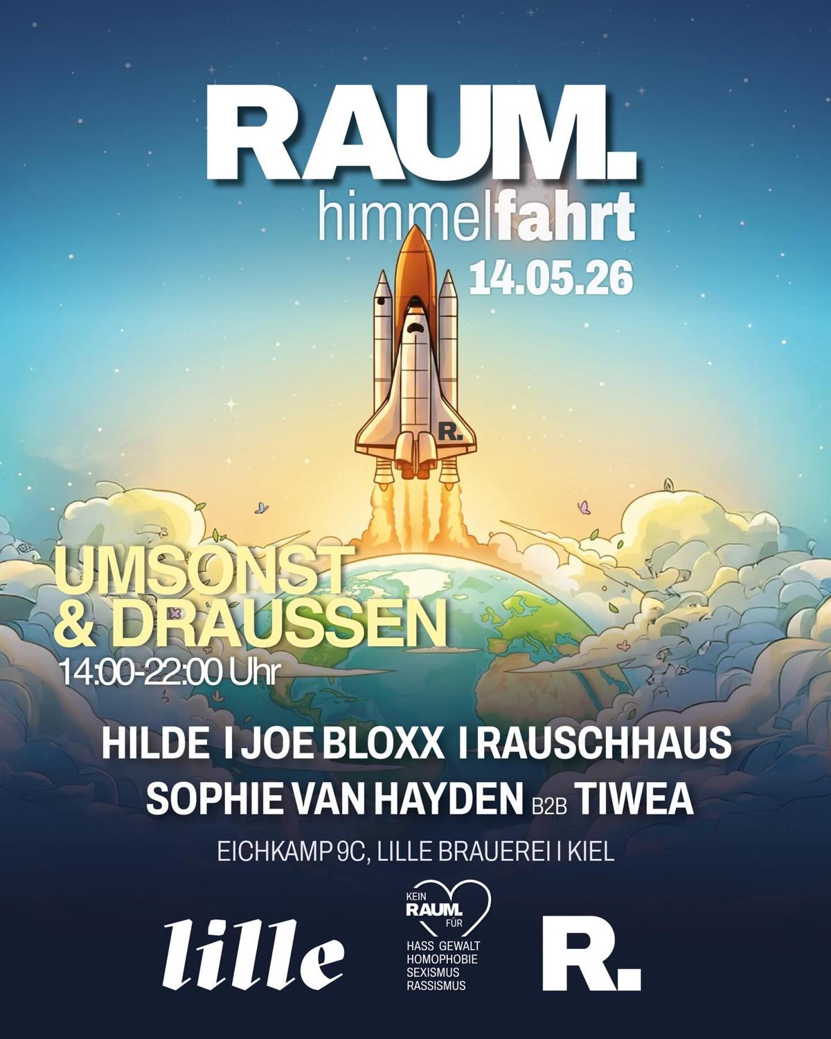 Raum.Himmelfahrt Umsonst & Draußen